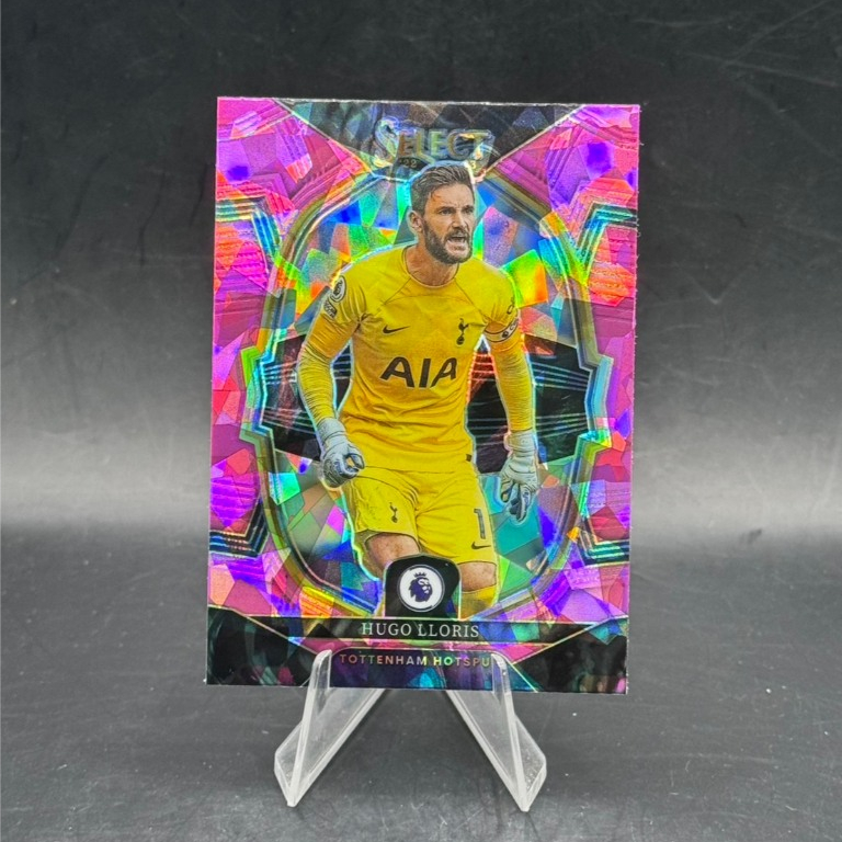 Panini Select Premier League 2022-23 Hugo Lloris 88 Terrace Peacock Prizm Tottenham