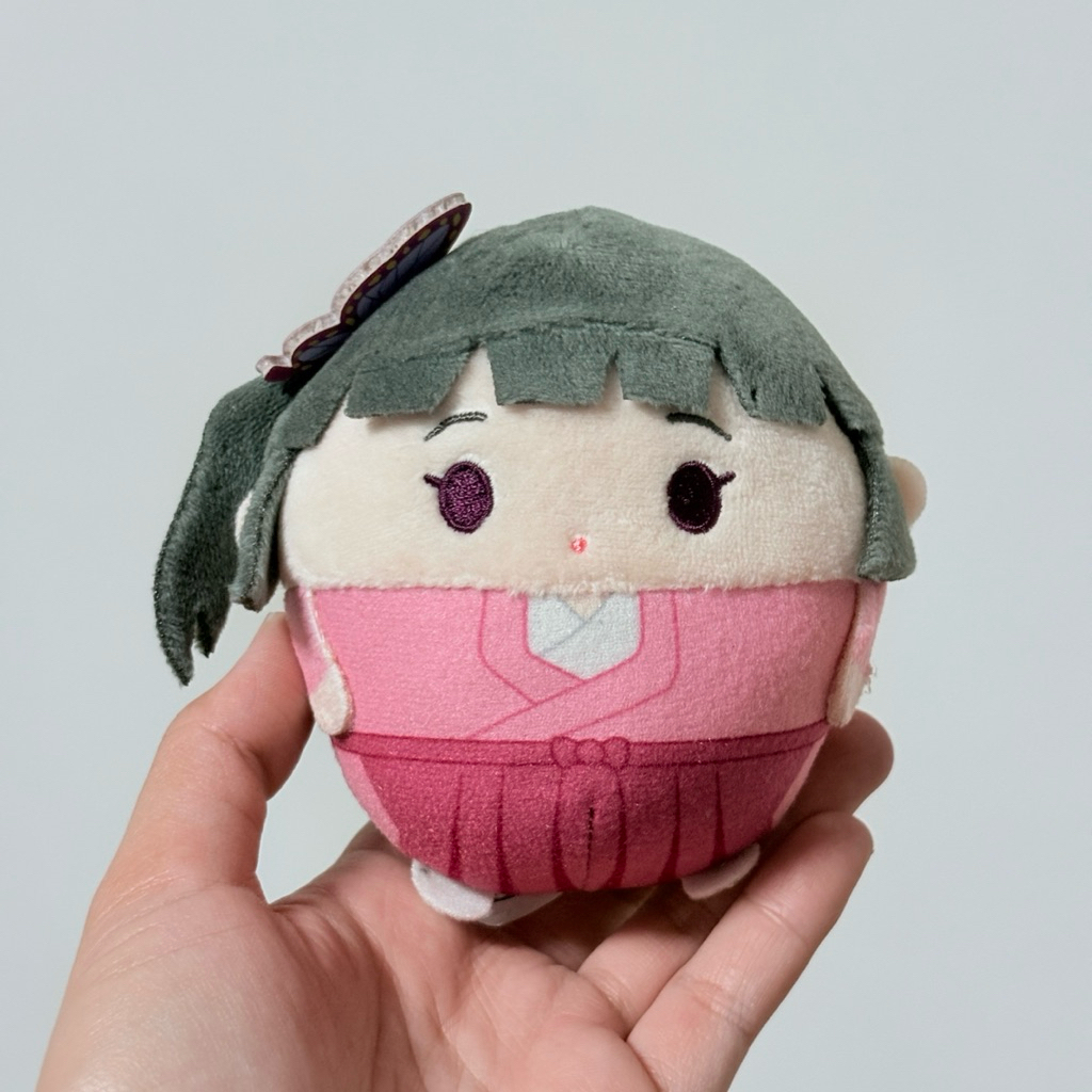 Móc khóa búp bê Fuwa Anime Demon Slayer Kimetsu no Yaiba Kanao Tsuuri