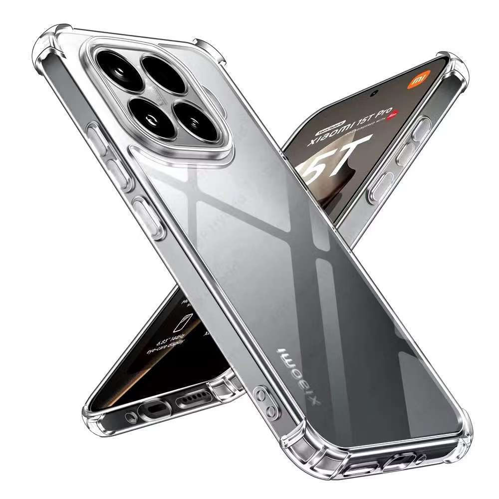 Ốp lưng Xiaomi Mi 15t / Xiaomi 15t Pro Vỏ máy ảnh Tpu trong suốt chống sốc 15t 5G / Xiaomi 15t Pro /
