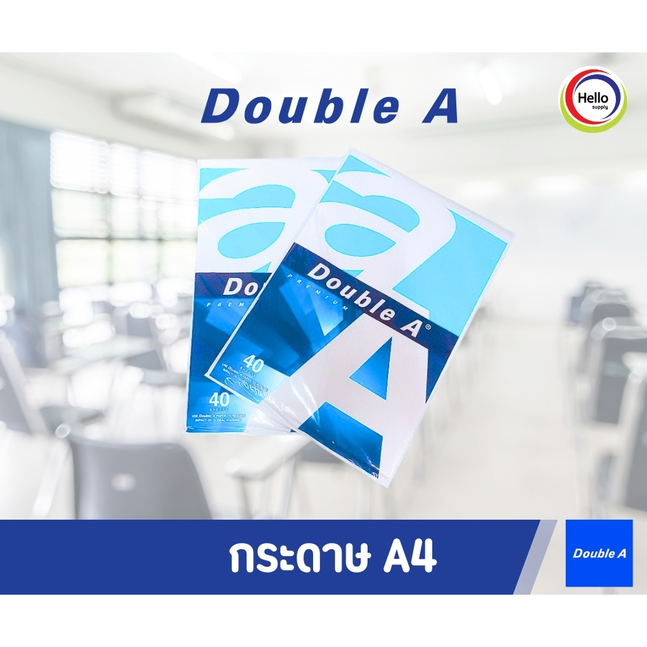 Giấy A4 Double A 80 Gram Dày 100 Tờ Bán 1 Gói Sao chép A4