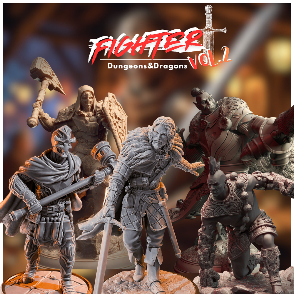 Dnd thu nhỏ ❈ ์ ❈ Dungeon và rồng FIGHTER CLASS [VOL.2]