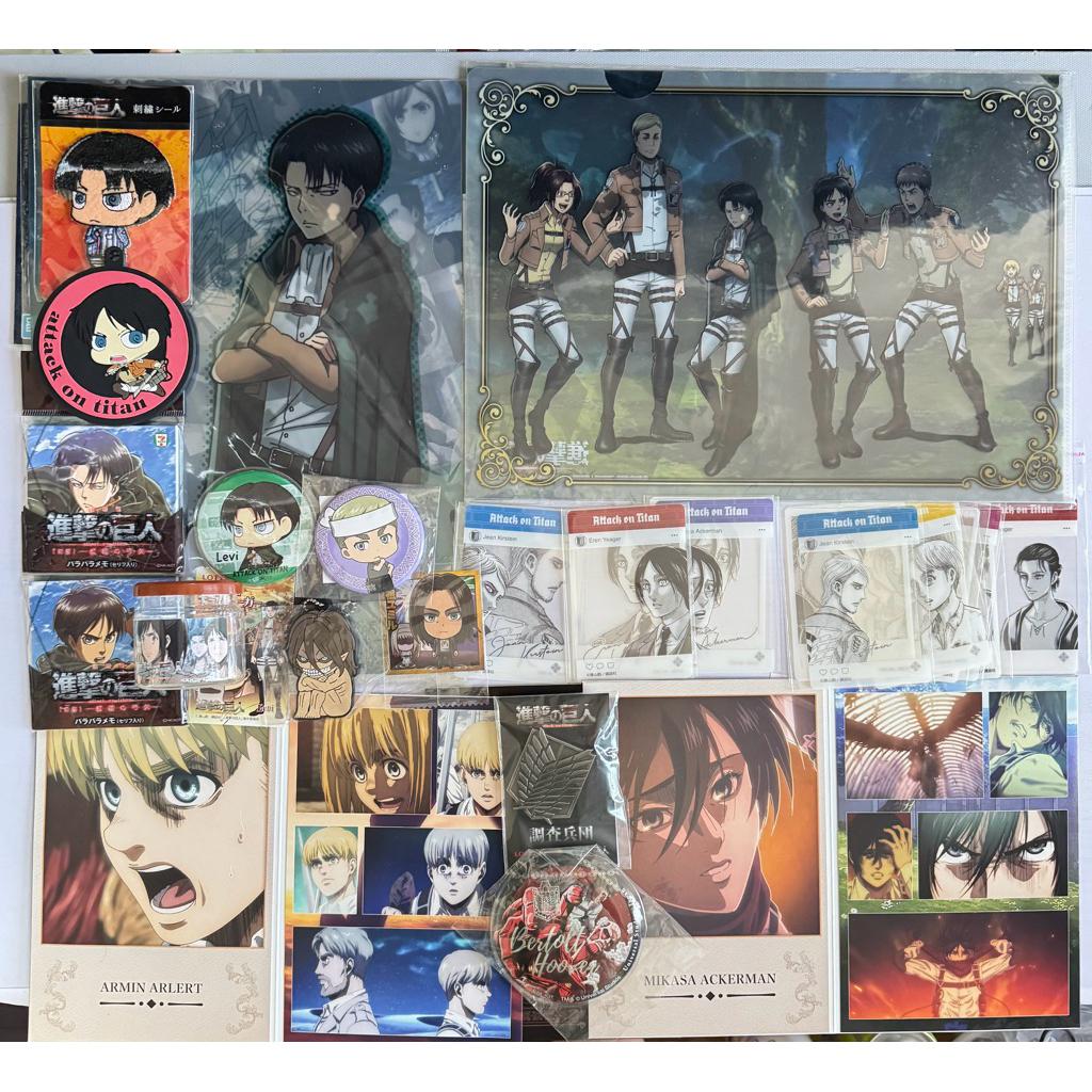 [Cập nhật ngày 25 tháng 12] Tấn công Titan Levi Erwin Eren Mikasa Reiner Hange Amin AOT