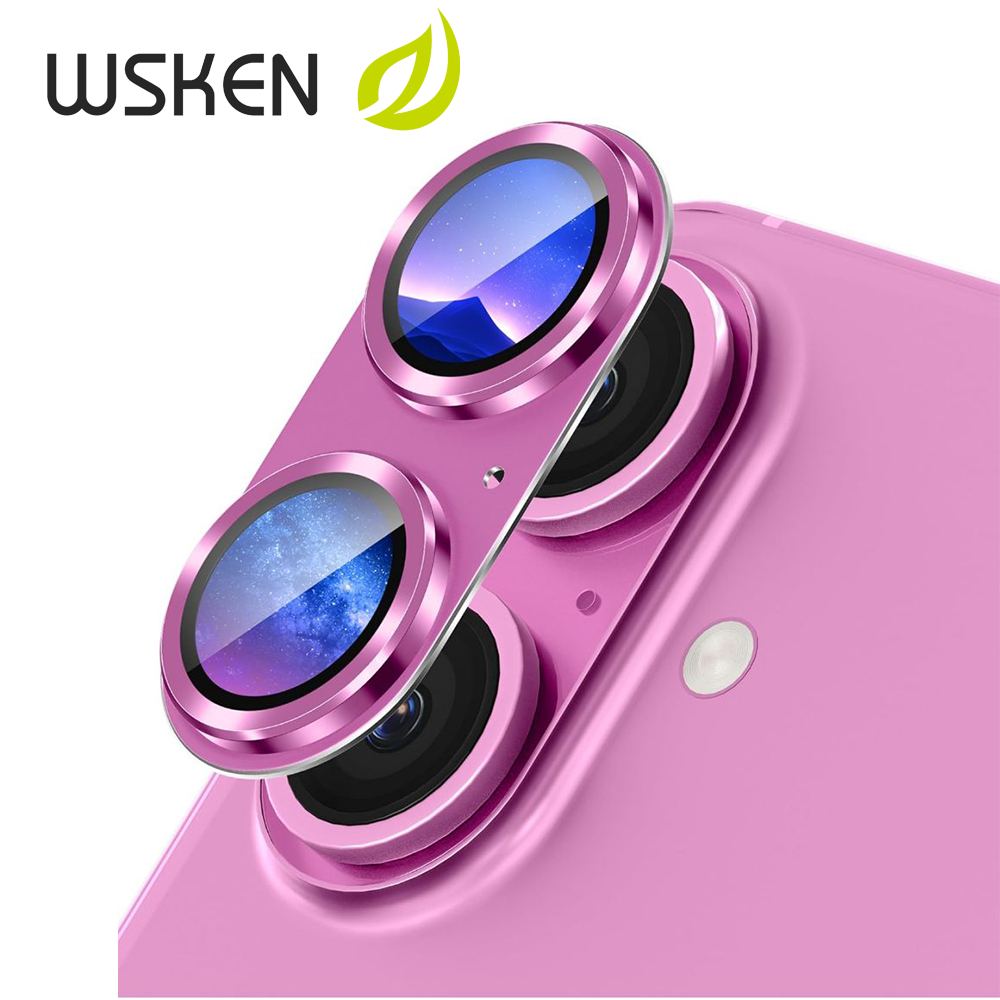 WSKEN Cho 17 Kính Cường Lực Bảo Vệ Ống Kính Máy Ảnh 17 9H Chống Trầy Xước
