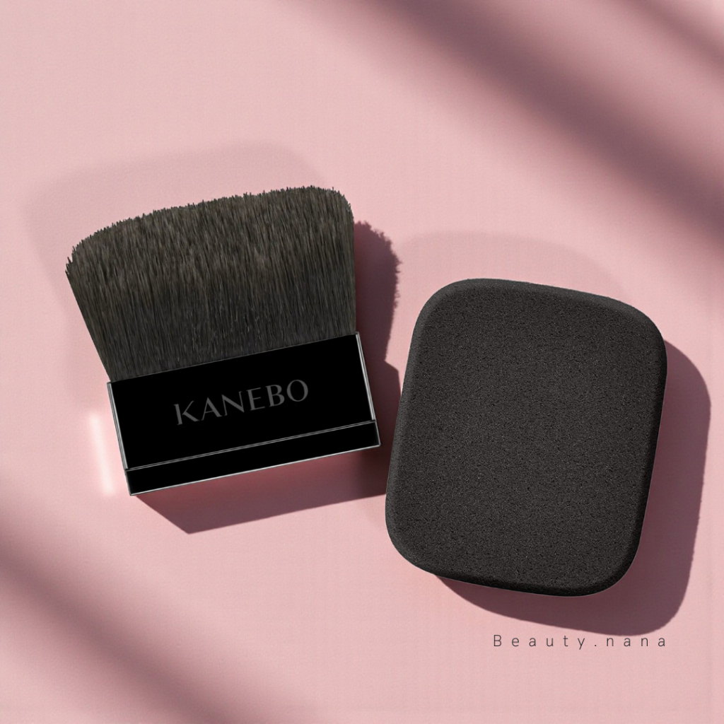 (Nhãn Thái chính hãng) KANEBO FACE SPONGE và Brush Bột nền mới