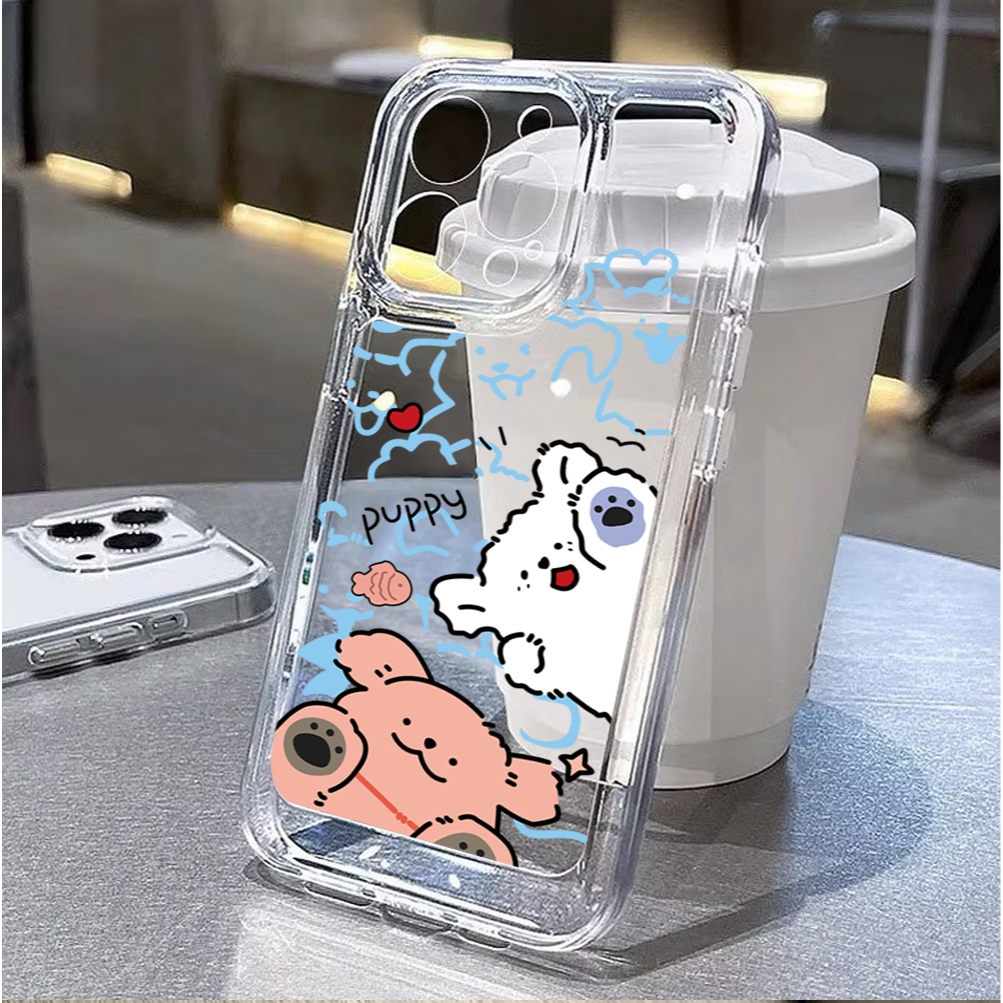 TP Clear Case Chống Sốc Cho iPHONE 17Air 17Promax 17E 17Pro 12mini 13mini 12 / 13 / Pro max Họa Tiết