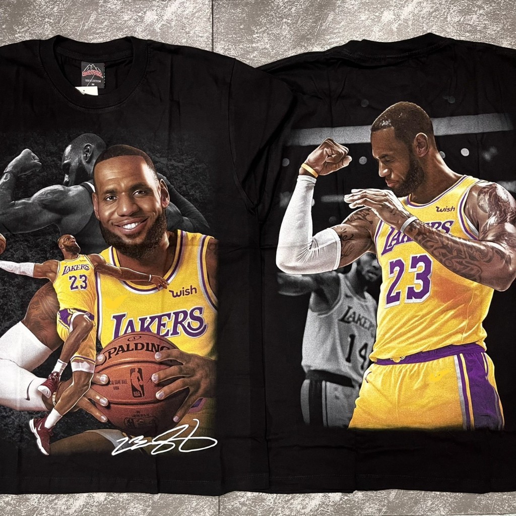 Áo thun Lebron (Nhãn Rocktee Glow) 1 Cotton