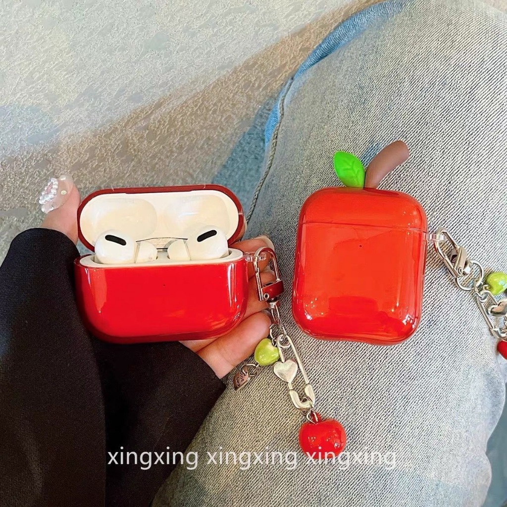 Sẵn sàng giao hàng ️ Vỏ Apple Cover Airpods61 / 2 / 3 / 4 / pro2 DE 'APPLE AirPods THECASEBKK