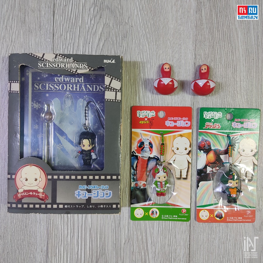 PLEX Kewpie x Edward Scissorhands x Kamen Rider-Qp x MỚI