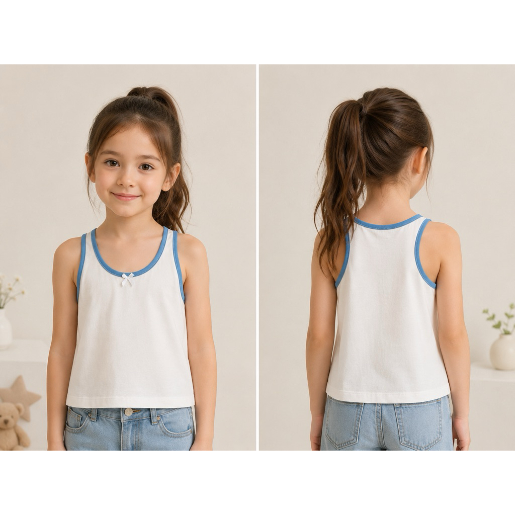 Áo lót nữ dễ thương Muslin FABRIC