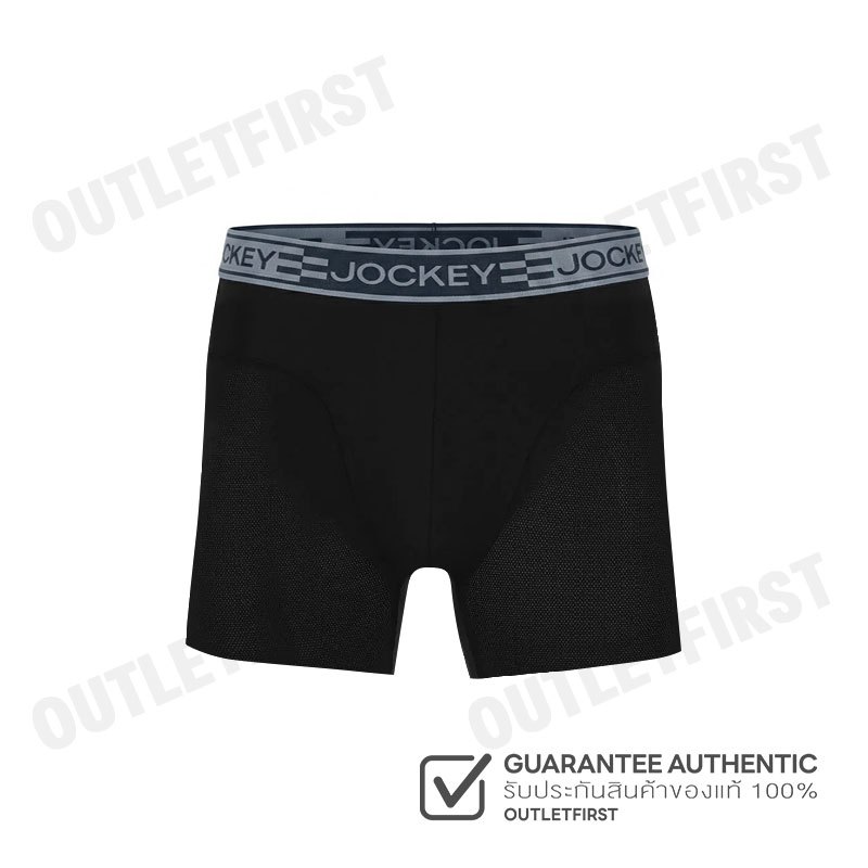 Mẫu JOCKEY UNDERWEAR BOXER TRUNK MÃ: KU 19943918 (ĐEN) Quần Jogger nam