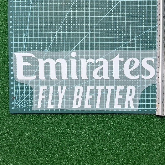 Giao hàng nhanh trong 3 ngày Phụ tùng thay thế Ngực Sports Emirates FLY BETTER Sửa chữa cho áo sơ mi