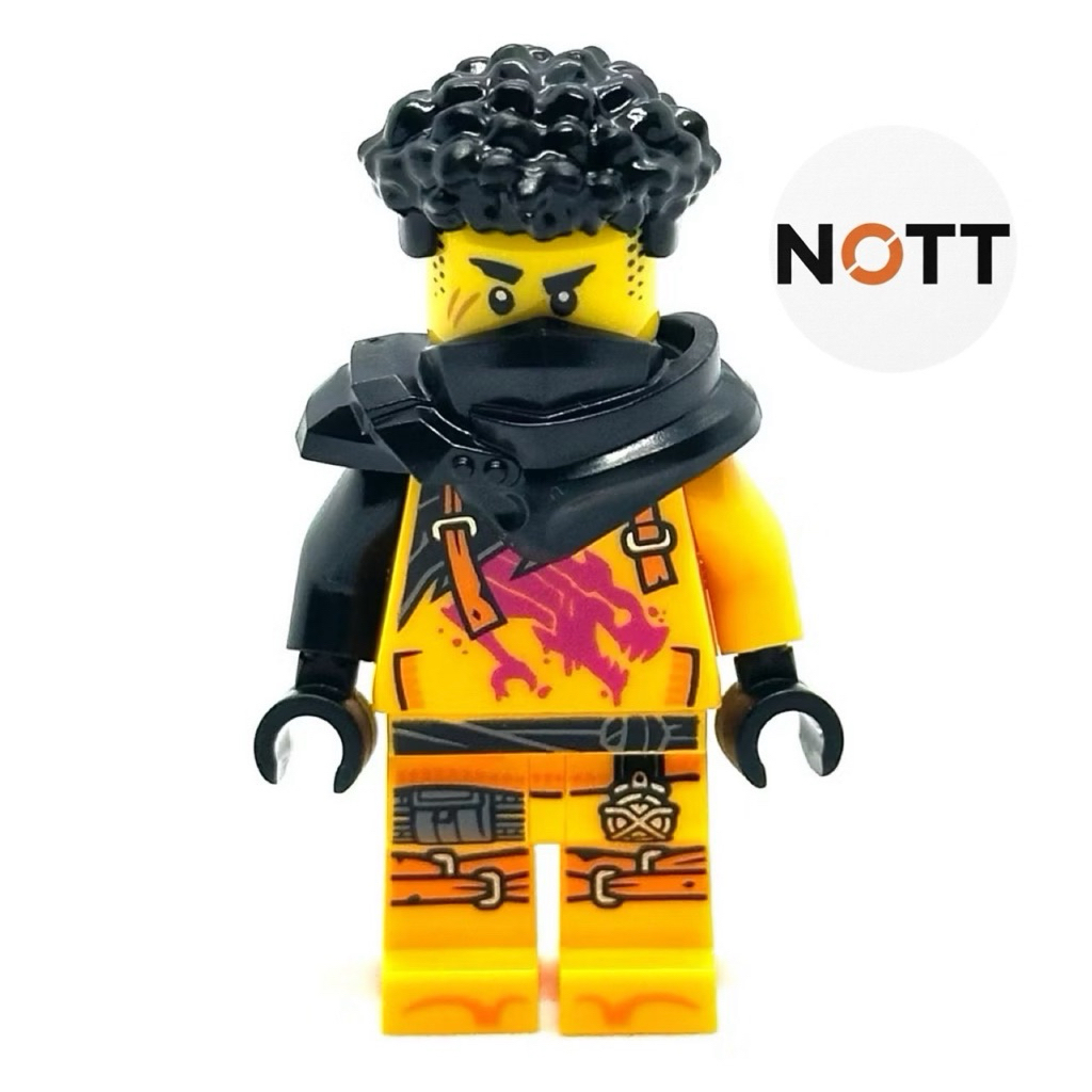 Lego Ninjago Áo Sơ Mi Arin Mới Magenta Dragon Hood Có Sừng Minifigure