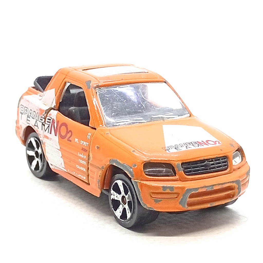 Majorette Toyota Rav 4-Orange Team NO2 5FS Loại Bánh Xe Tỉ Lệ 1 / 50 (8cm) Mẫu Tay Thứ Hai 002