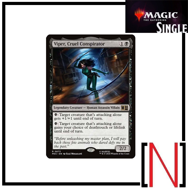 [MTG] [Đơn] [MSC] Viper Cruel Conspirator Rare [Tiếng Anh]