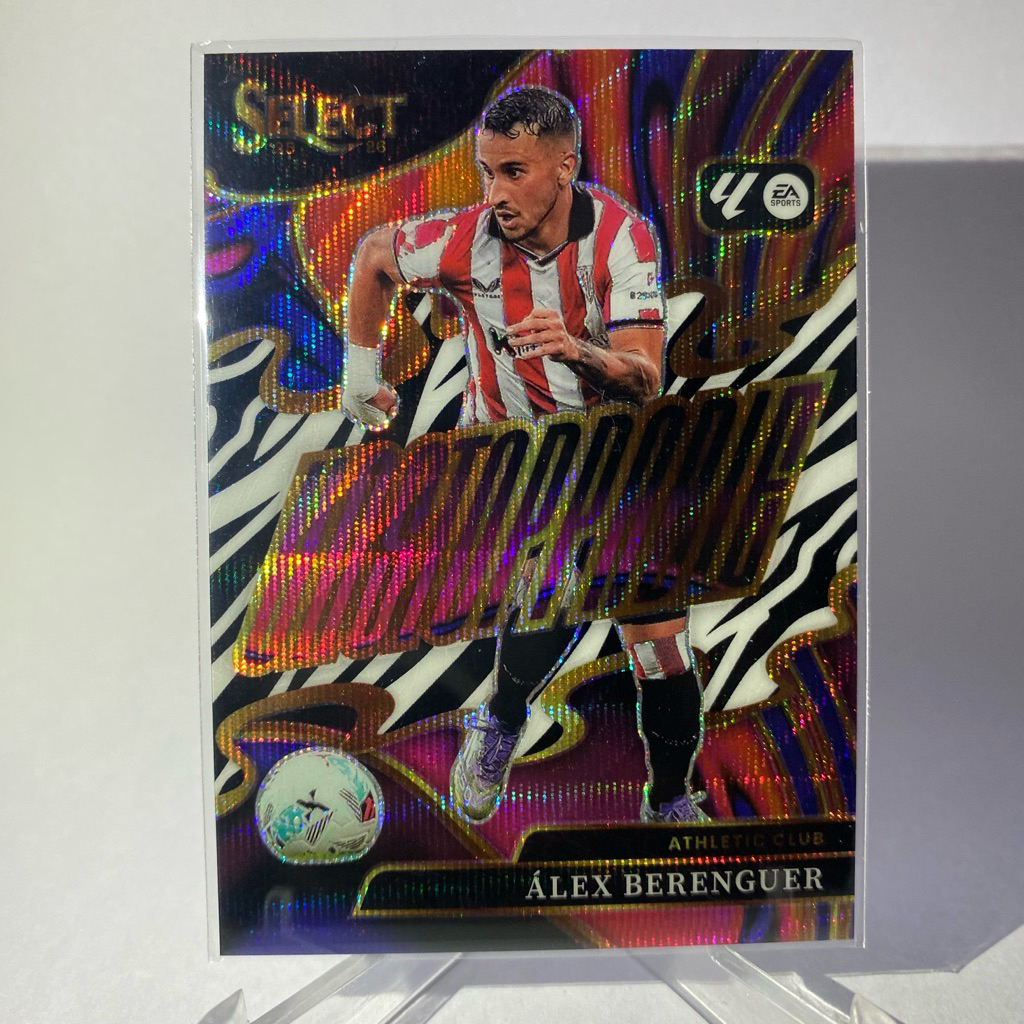 Thẻ bóng đá ALEX BERENGUER ATHLETIC BILBAO LALIGA UNSTOPPABLE (PRIZM) PANINII SELECT 2026 No.1