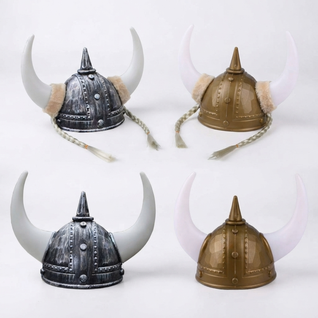 Mũ Viking Fancy Hat Buffalo Party Halloween Cosplay Mũ bảo hiểm