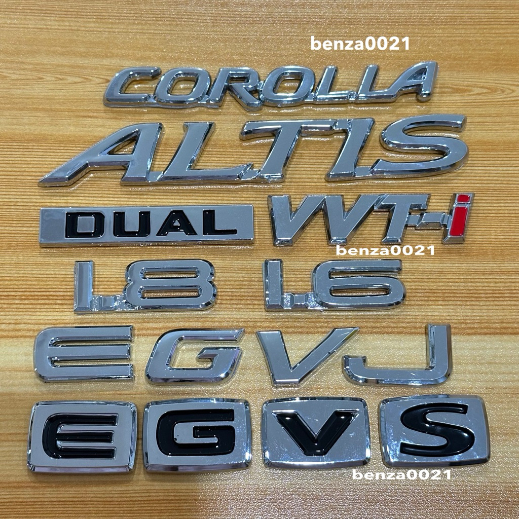 Logo ô tô TOYOTA ALTIS mỗi mảnh