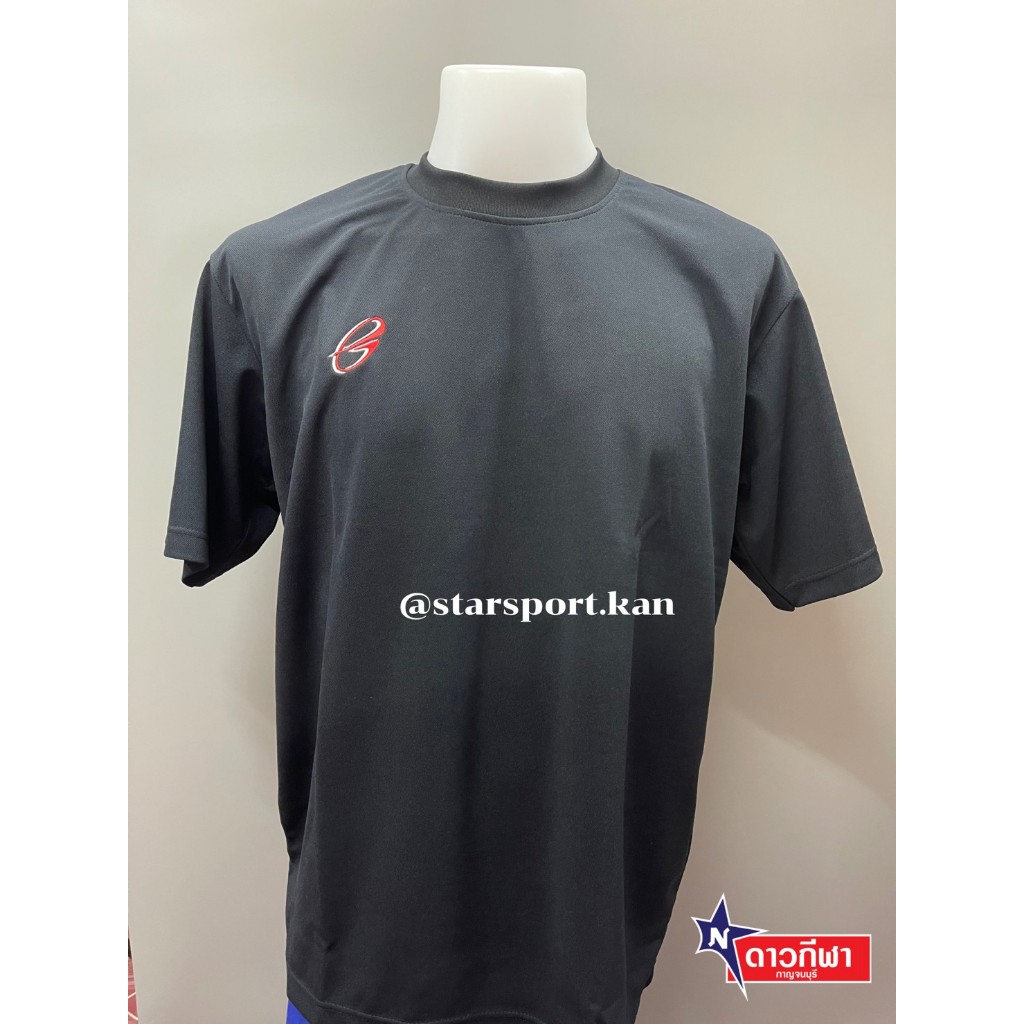 Áo sơ mi cổ tròn Ego Sport Model 555 BK