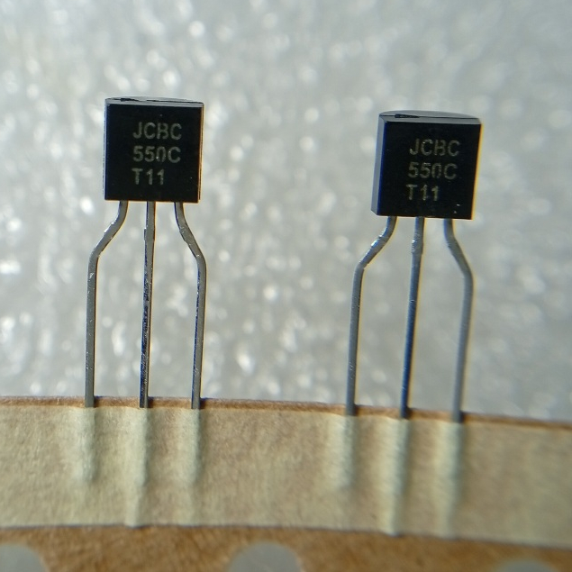 10 Miếng BC550C BC550 Thương hiệu ONSEMI Độ ồn thấp Transistor TO-92