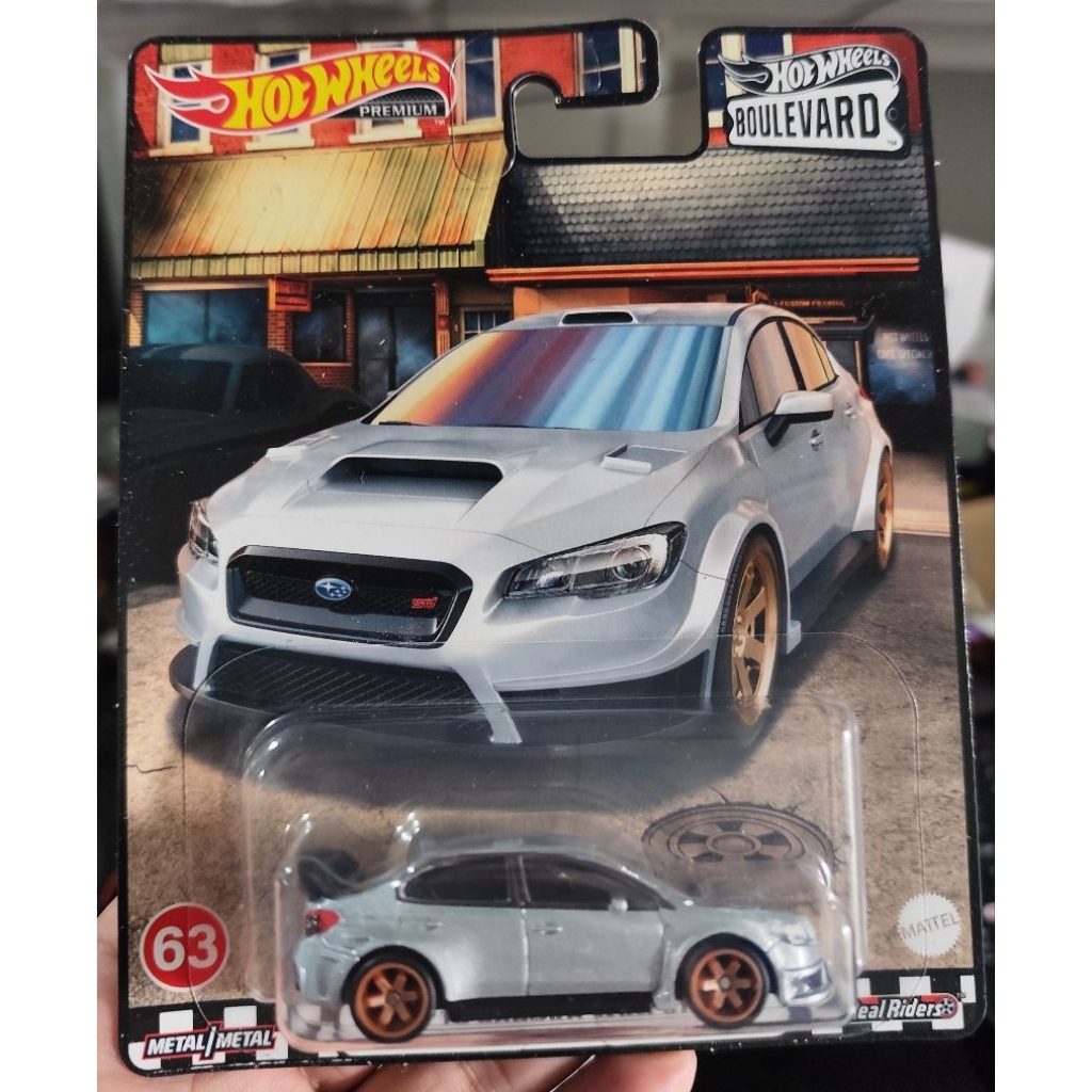 Hot Wheels Boulevard 2019 Subaru WRX STI 1: 64