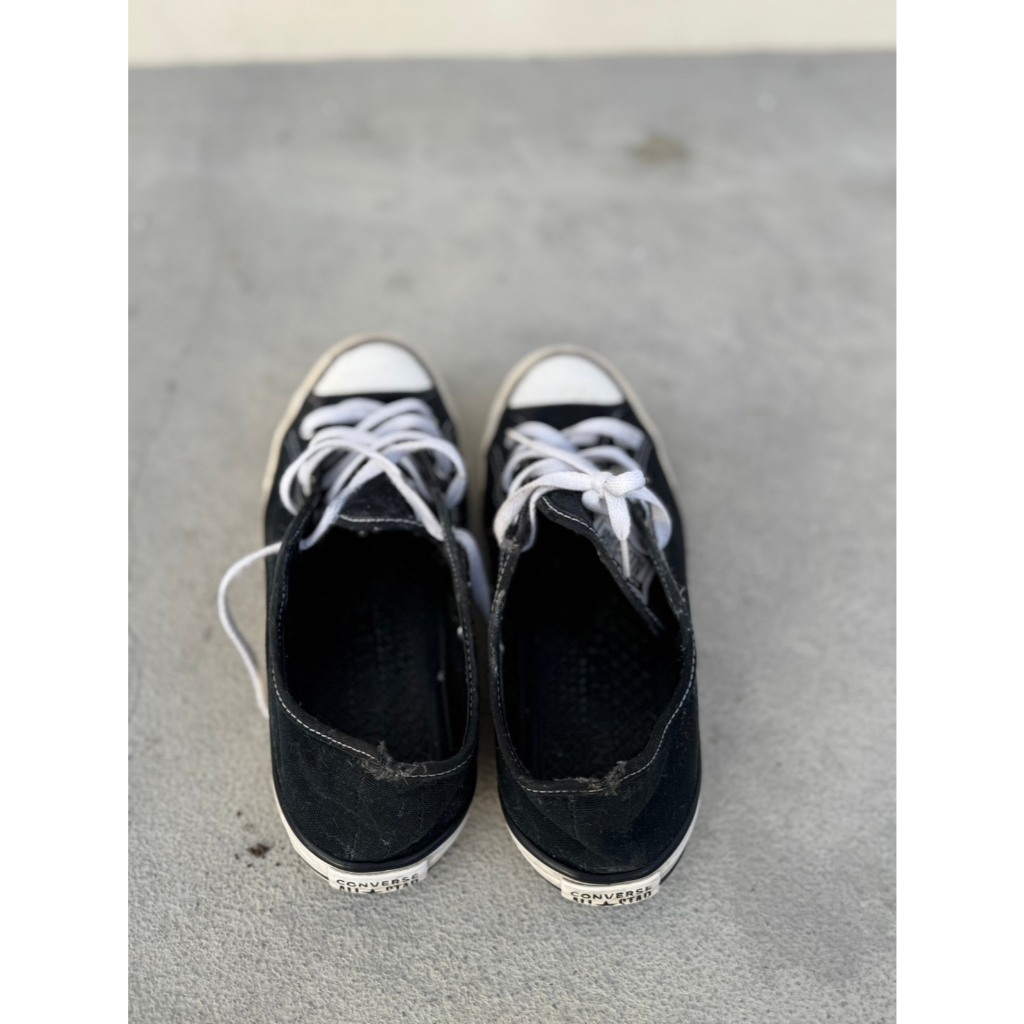 Giày thể thao cổ điển Converse All Star Low Black Easy To Wear Tình trạng tốt Kích thước rất mới 37 