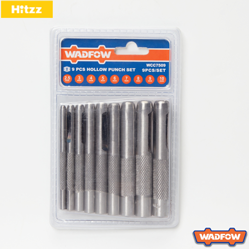 Bộ thép đục lỗ 9 mảnh WDFOW WCC7509
