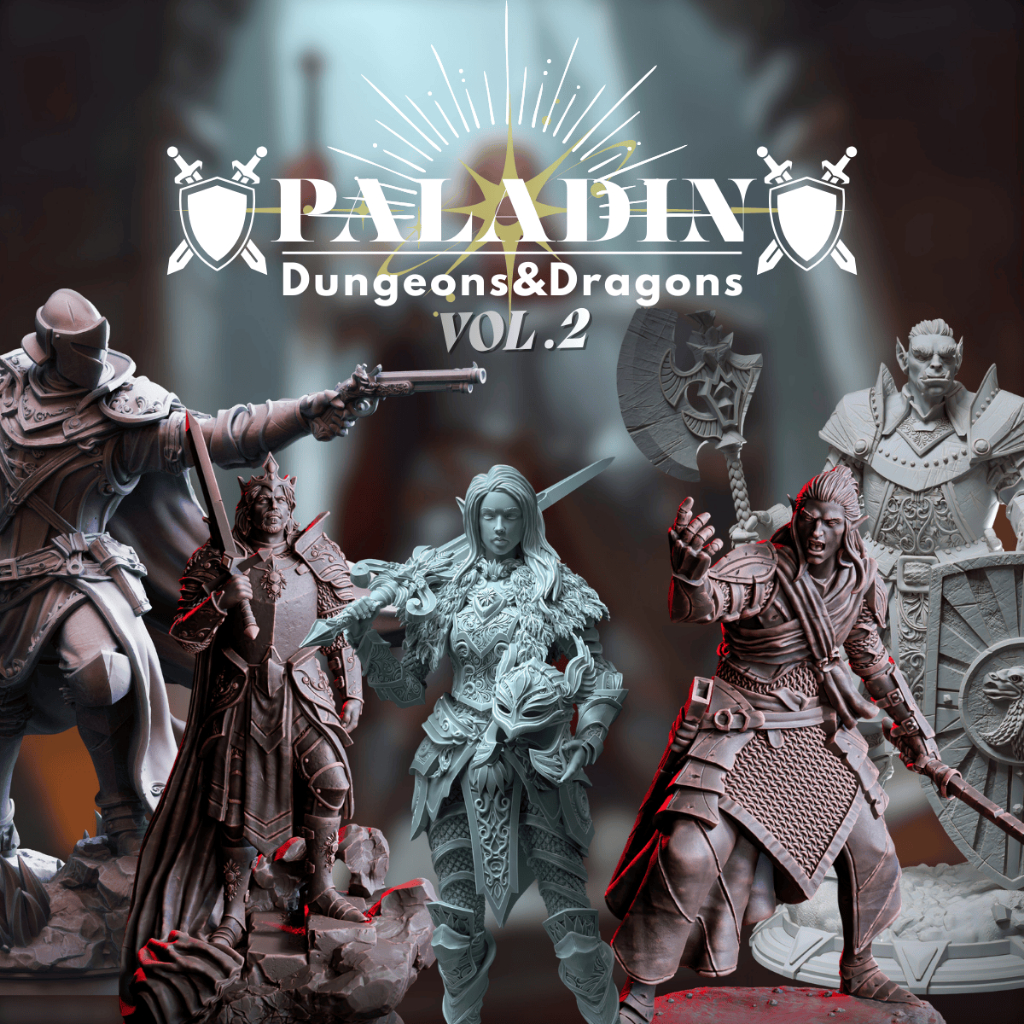 Dnd thu nhỏ Dungeon và rồng PALADIN CLASS [VOL.2]