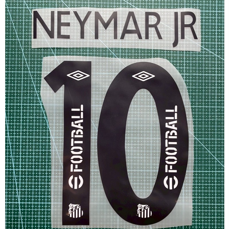 FONT "NEYMAR JR" No. 10 Câu Lạc Bộ "SANTOS 2025 / 26