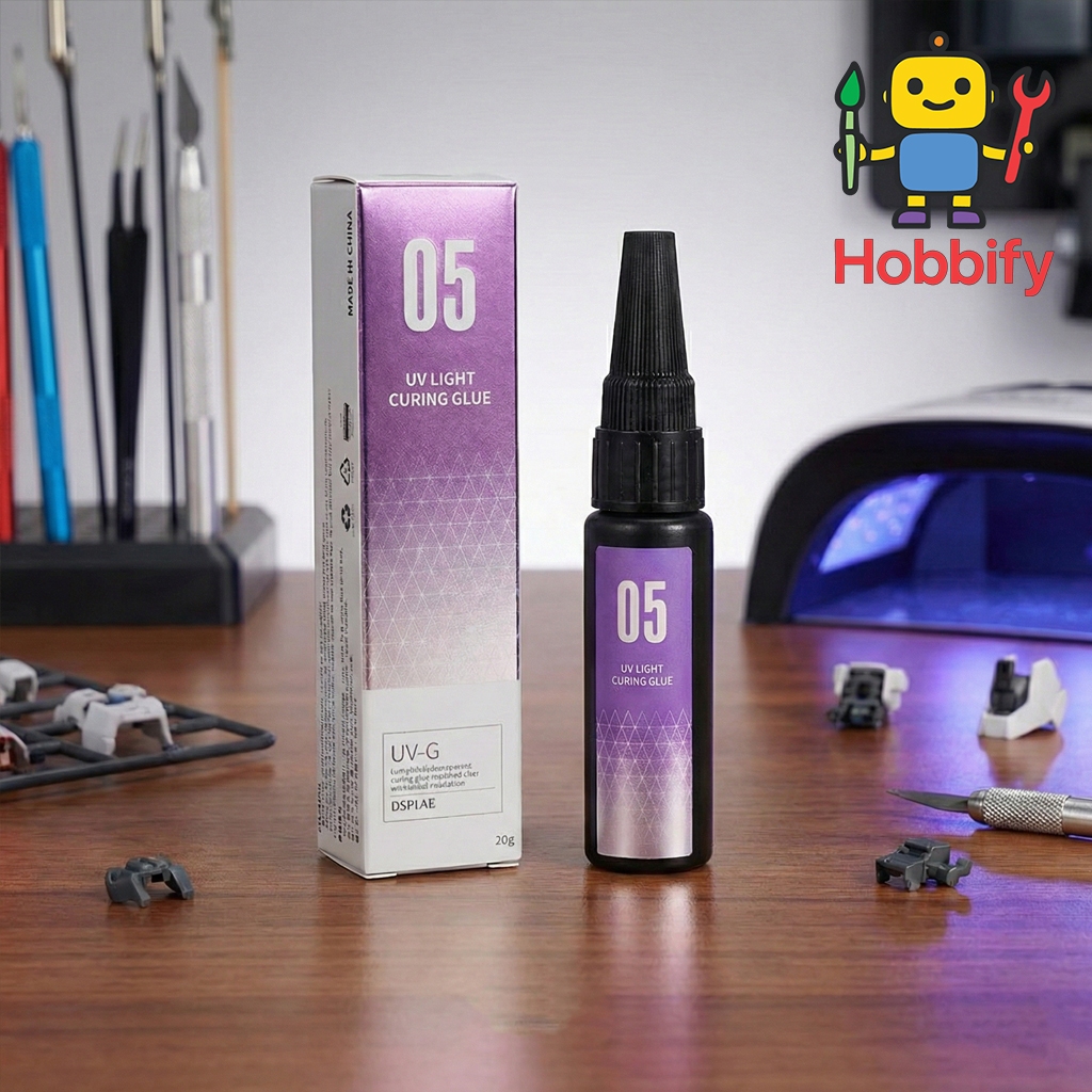 Keo UV Cho Model Work Repair Fill Remove Scratches DSPIAE 05 (DSPIAE Light Curing-05)