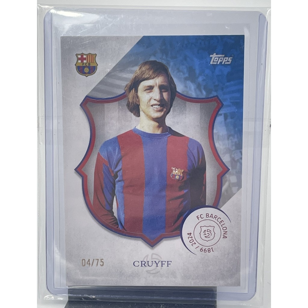 Johan Cruyff – Topps Barcelona Edition 04 / 75 (ENG)