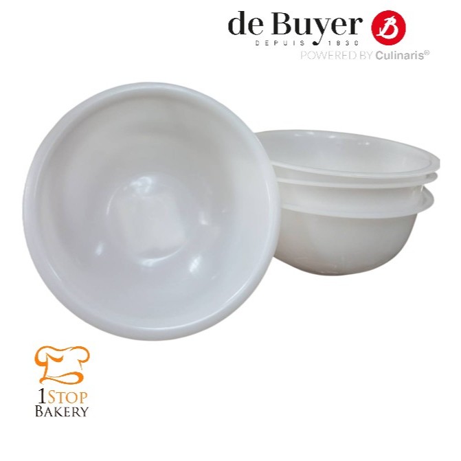 De Buyer Pháp 4530.17 4530.23 Bát bánh ngọt bán cầu Polyethylene / Đồ ăn nhẹ