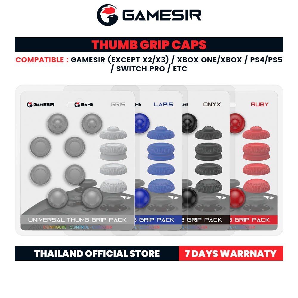 GameSir Thumb Grip Caps Nút cao su cần điều khiển hoạt động với hầu hết các mẫu (Ngoại trừ X2 / X3)