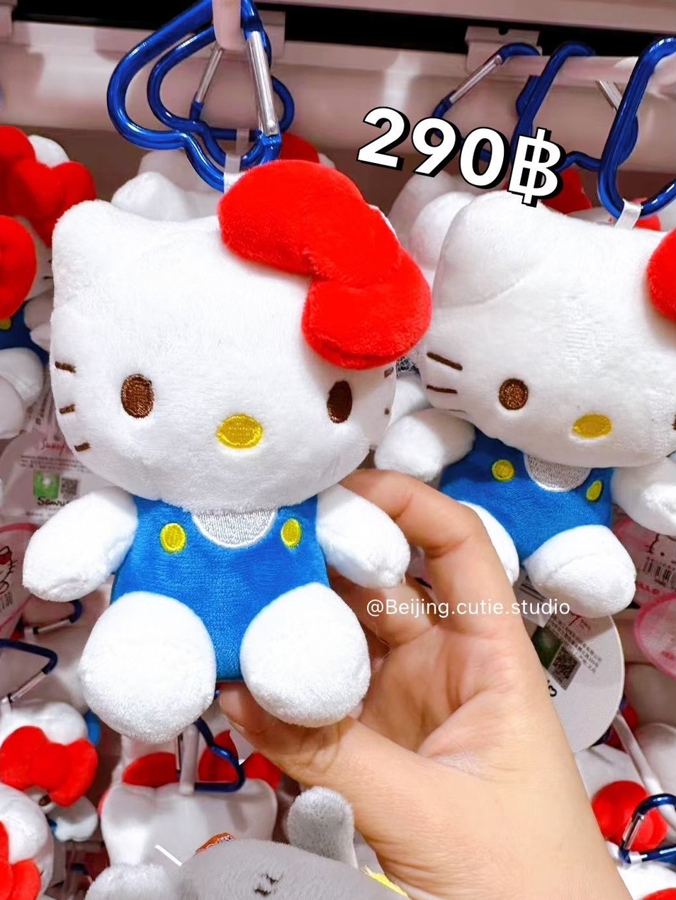 Miniso x Sanrio Móc Khóa Cherry Hello Kitty My Melody Kuromi Cinnamoroll Túi Búp Bê Quyến Rũ