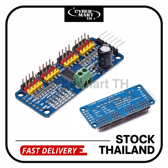 Bảng điều khiển động cơ Servo 12-Bit 16 kênh PCA9685