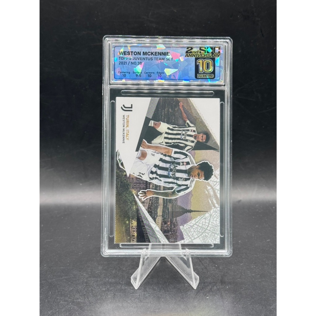 Weston McKennie - Bộ đội bóng Topps Juventus 2021 - 30 - SQC Precious 10
