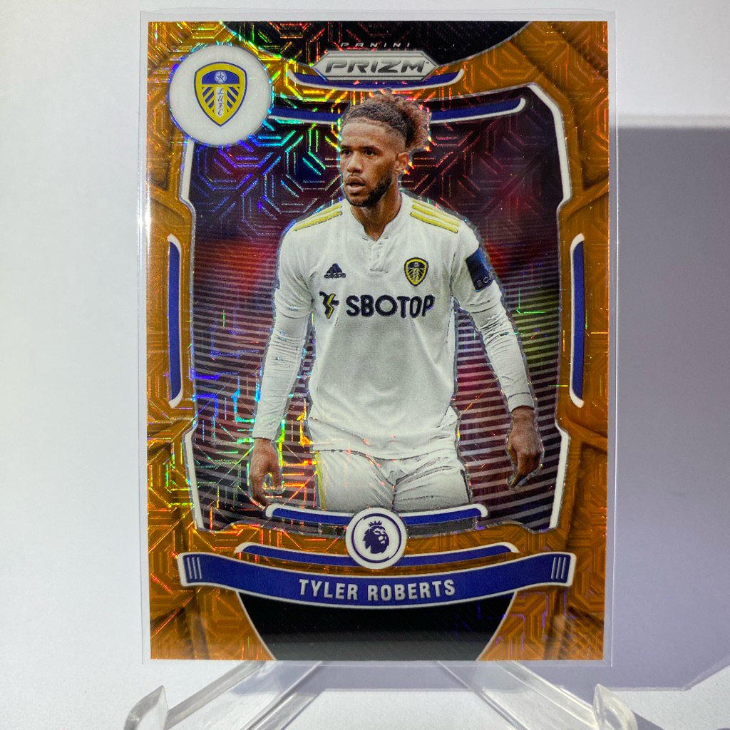 Thẻ bóng đá TYLER ROBERTS LEED UNITED (PRIZM) PANINI PRIZM 2021