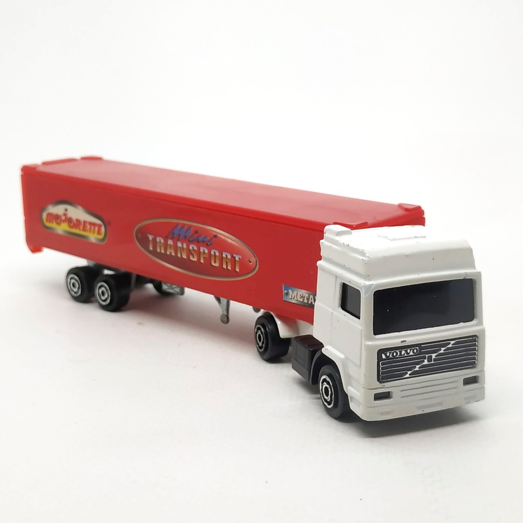 Majorette Volvo Truck-Mini Vận chuyển Cân trắng / đỏ 1 / 100 (8cm) Mẫu cũ 001