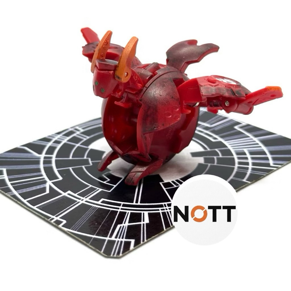 ❈ Bakugan B2 Battle Brawlers Pyrus Foxbat “Battle Damaged ” Vestroia mới