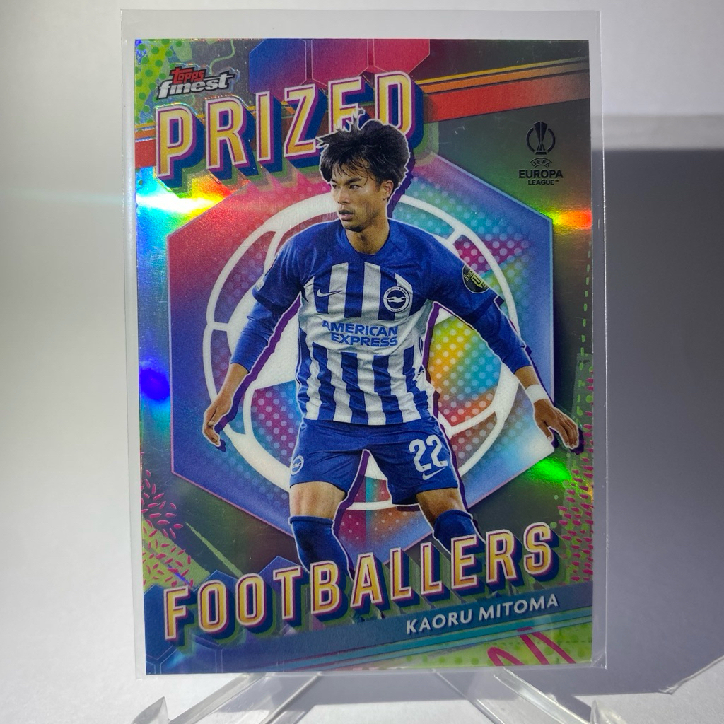 ❈ ์ ❈ KAORU MITOMA, BRIGHTON, BỘ SƯU TẬP GIẢI, TOPPS FINEST 2024, No.PF-6