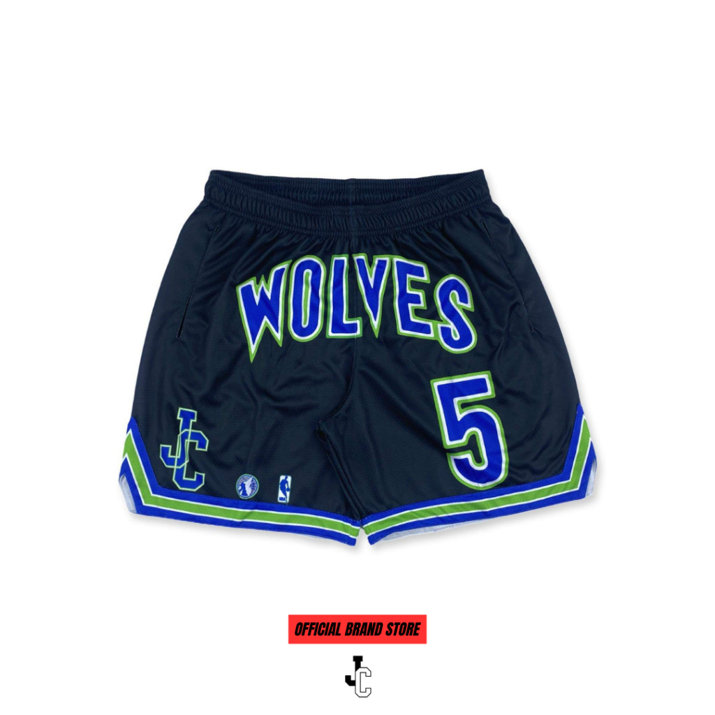 Quần short bóng rổ JcooN Anthony Edwards Wolves Collection