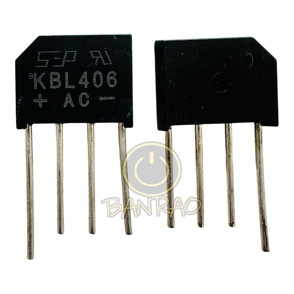 Cầu Diode KBL406 KBL606 Diod (1 Cái)