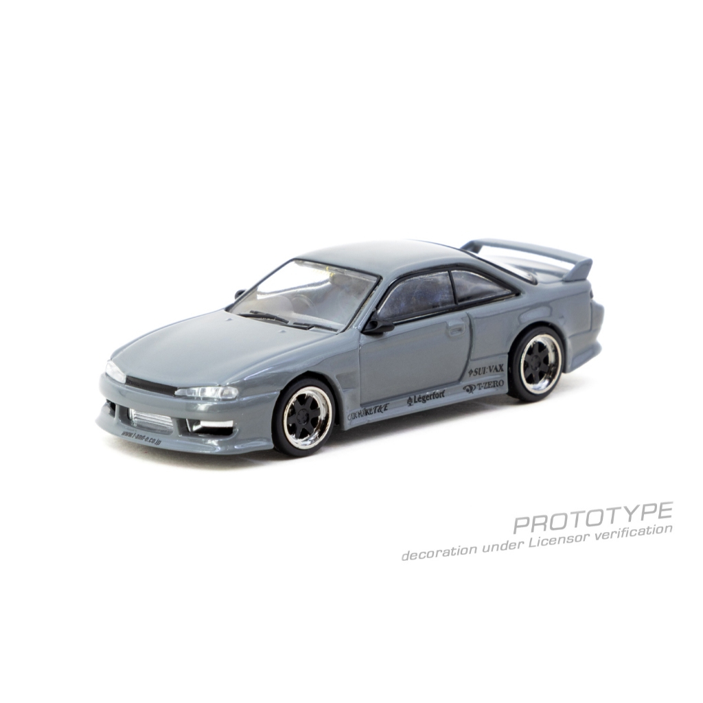 VERTEX Silvia (S14) Xám 1: 64 (TARMAC WORKS)