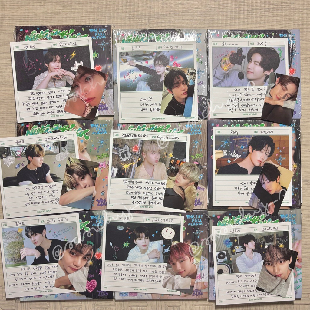 ZB1 Never Say Never (Digipack cá nhân ver.)