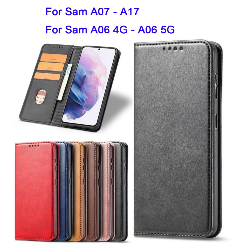Sẵn Sàng Giao Hàng Da Cho SAMSUNG A07 5G A56 5G A36 5G A17 5G A26 5G A16 5G A06 5G A06 4G Xundu