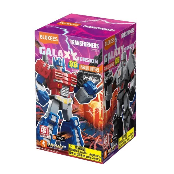 ÁO | Transformers 71106-Galaxy Phiên bản 06-Parallel Univers