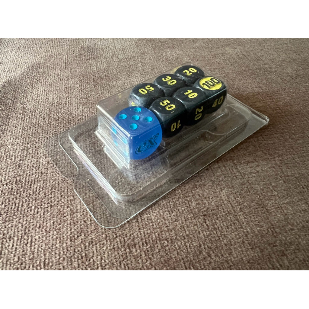 Pokemon Dice và Coin từ ETB Phantasmal Flames