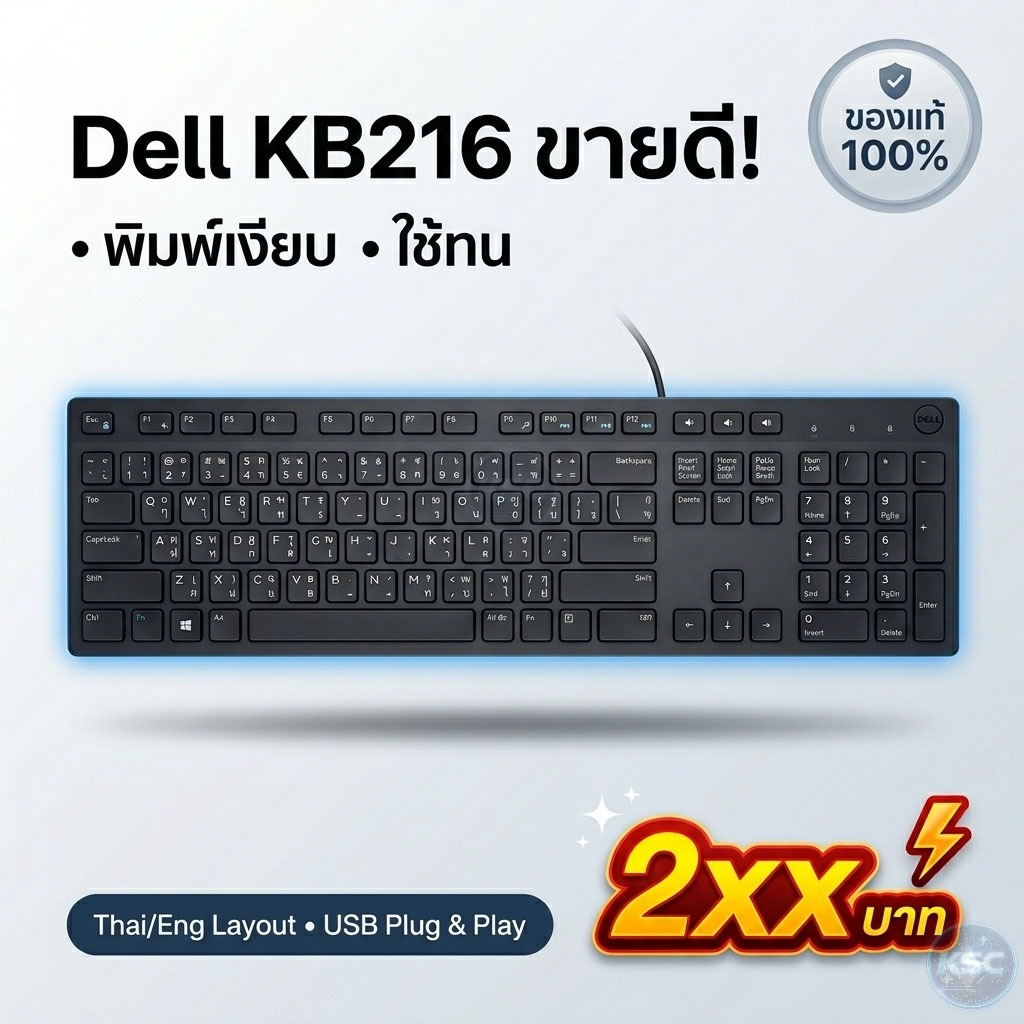 BÀN PHÍM USB DELL MULTIMEDIA KB216 (TH)