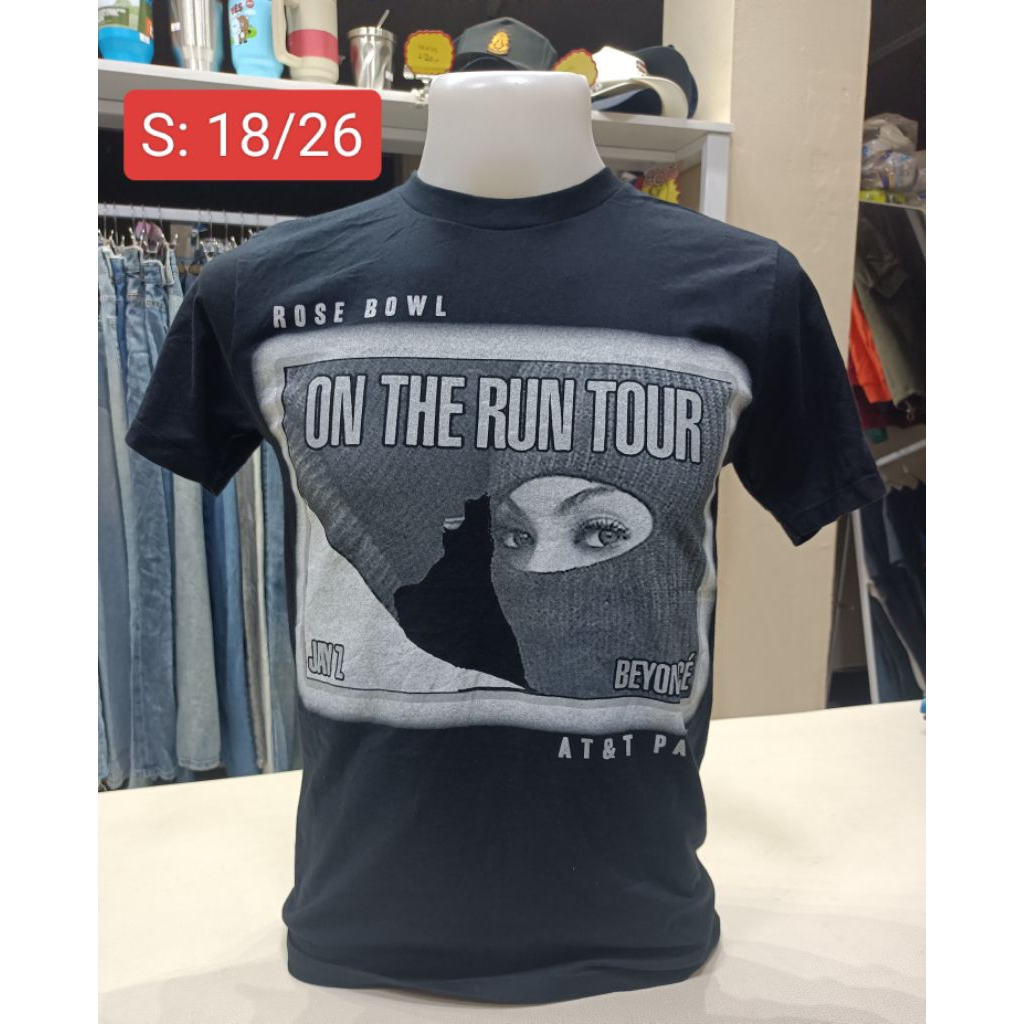 Áo sơ mi cổ điển JayZ X Beyonce Singer (Size S)