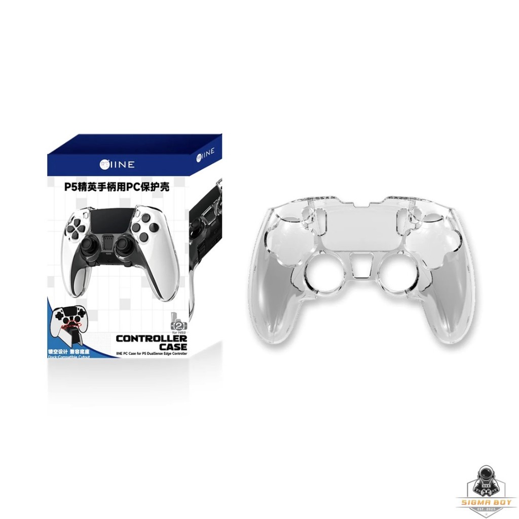 Ốp lưng IINE Clear cho PS5 DualSense Edge Model L1212