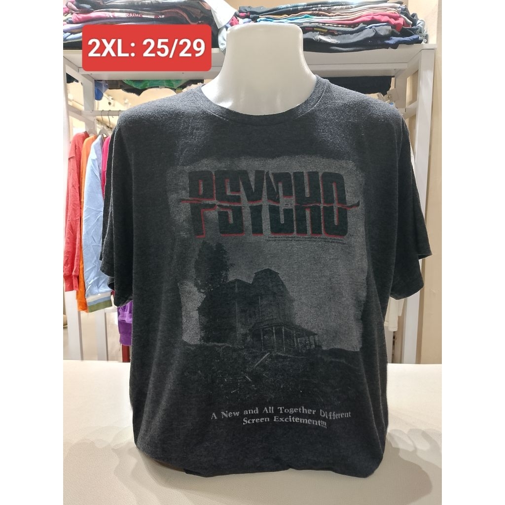Áo thun cổ điển Psycho Movie (Size 2XL)